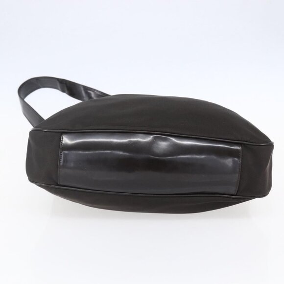 GUCCI Bamboo Hand Bag Nylon 2way Brown Silver 001 2123 1577 Auth 148948 - Picture 6 of 16